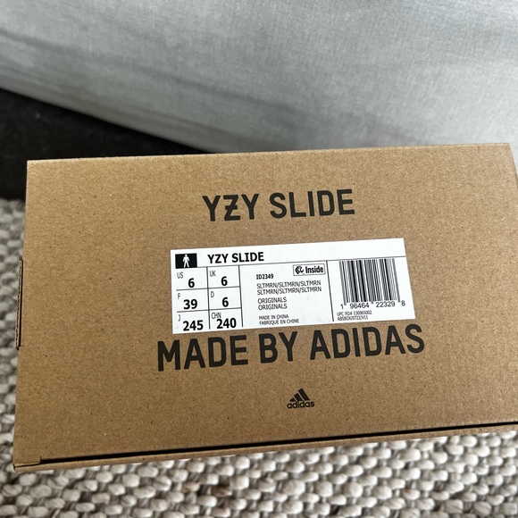 YEEZY SLIDE SLATE GREY US 6 - Picture 5 of 5